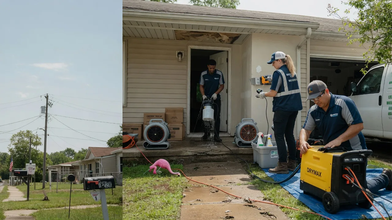 Storm Damage Water Removal in Mount Erie, IL near me